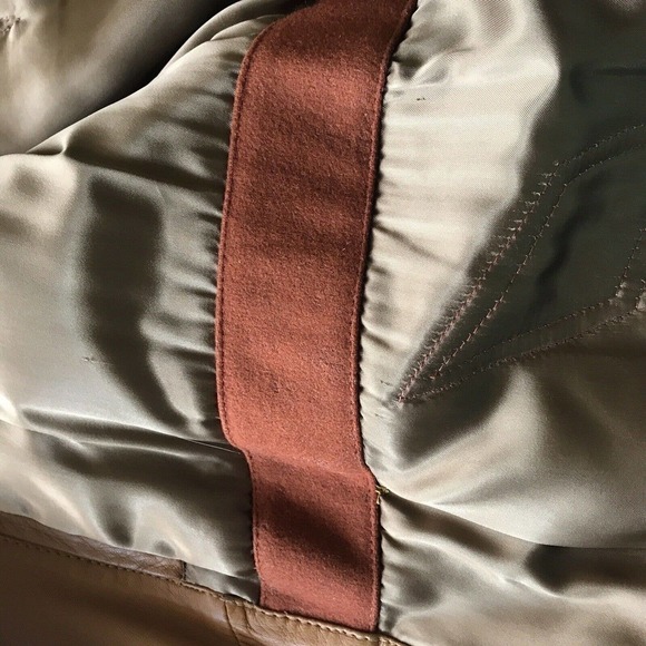 Stanley BlackerSzXL Designed Leather Coat Belt Made In Spain Double Breasted - Picture 10 of 14